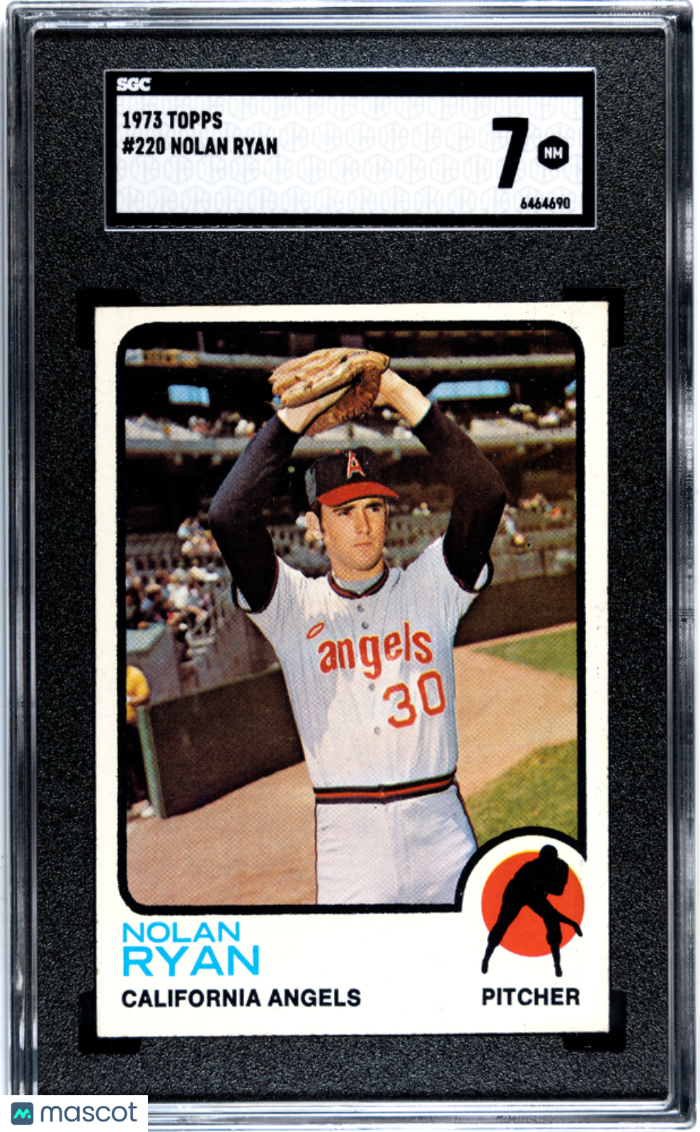 1973 Topps Nolan Ryan #220 SGC 7