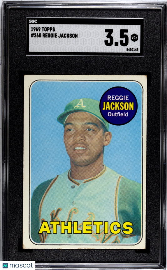 1969 Topps Reggie Jackson #260 SGC 3.5