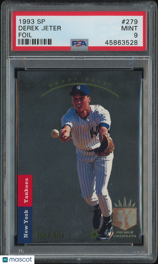 1993 SP Derek Jeter #279 Foil PSA 9