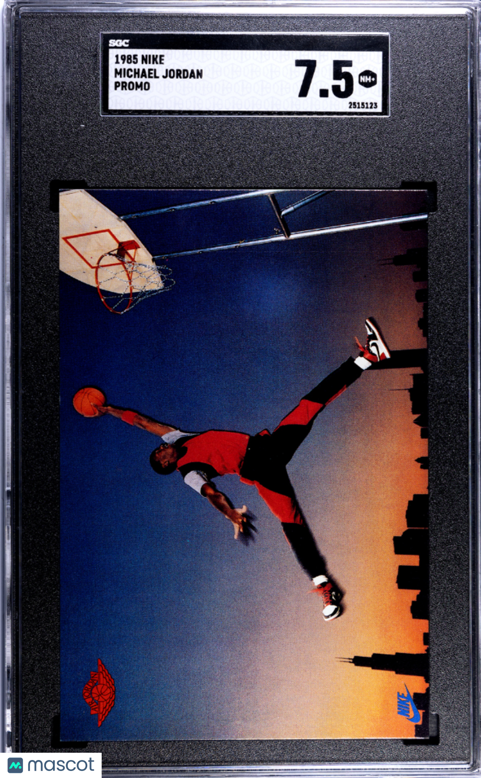1985 Nike Michael Jordan Promo SGC 7.5