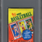 1980 Topps Basketball Pack PSA 8