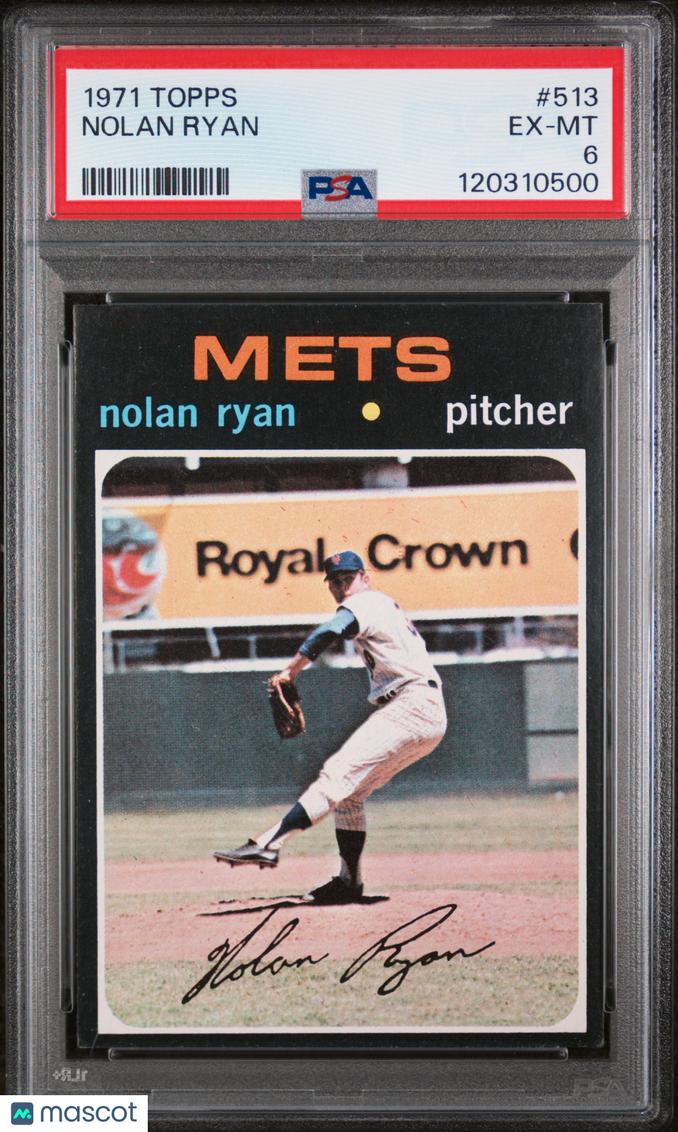 1971 Topps Nolan Ryan #513 PSA 6