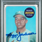 1969 Topps Reggie Jackson #260 PSA 8 Auto 10