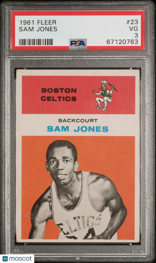 1961 Fleer Sam Jones #23 PSA 3