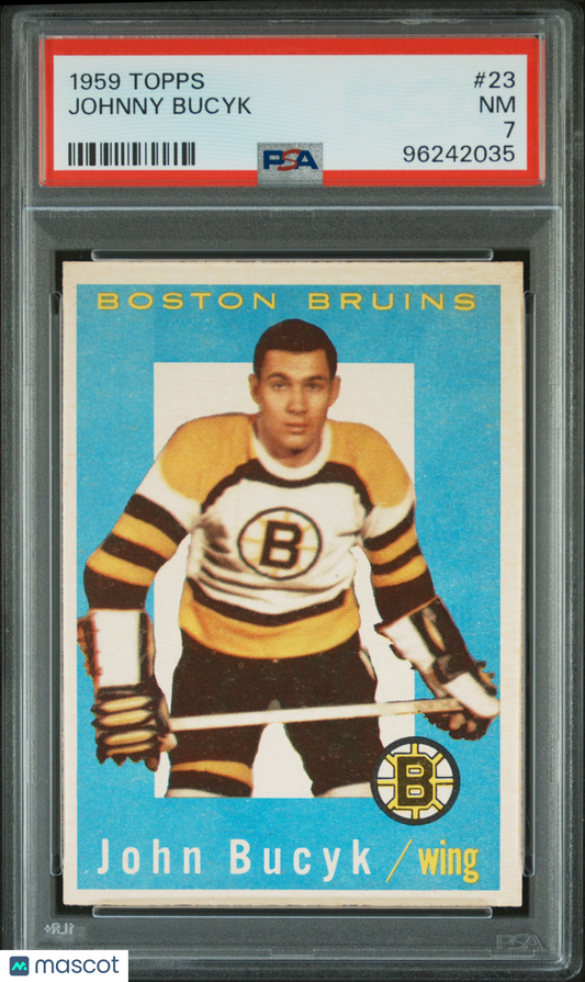1959 Topps Johnny Bucyk #23 PSA 7