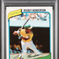 1980 Topps Rickey Henderson #482 PSA 8