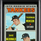 1970 Topps Yankees Rookies #189 MBA 5 RC