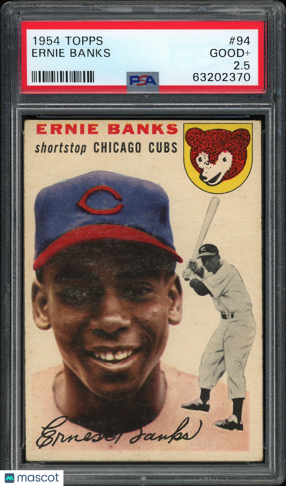 1954 Topps Ernie Banks #94 PSA 2.5