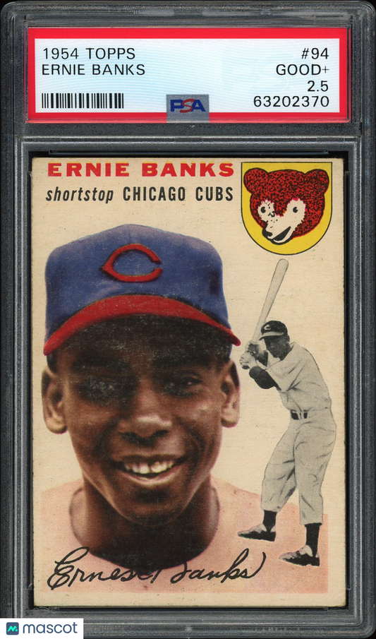 1954 Topps Ernie Banks #94 PSA 2.5