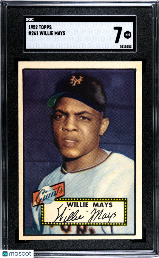 1952 Topps Willie Mays #261 SGC 7