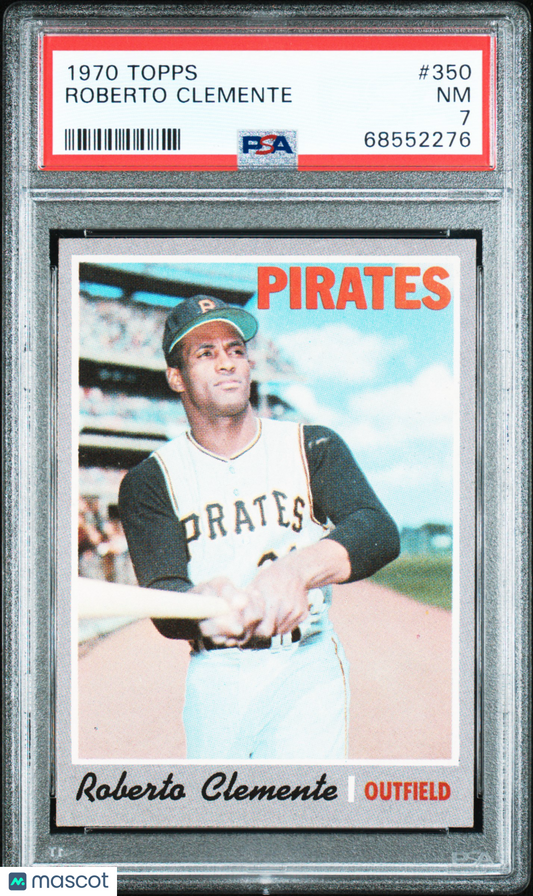1970 Topps Roberto Clemente #350 PSA 7