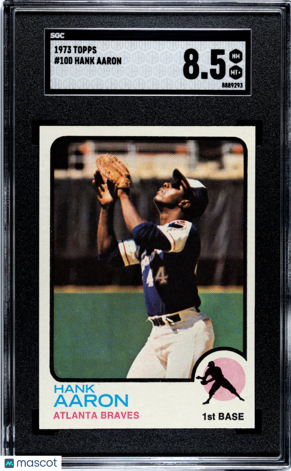 1973 Topps Hank Aaron #100 SGC 8.5