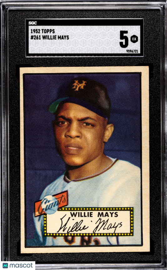 1952 Topps Willie Mays #261 SGC 5