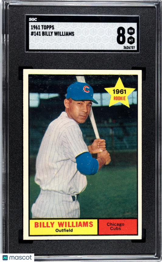 1961 Topps Billy Williams #141 SGC 8