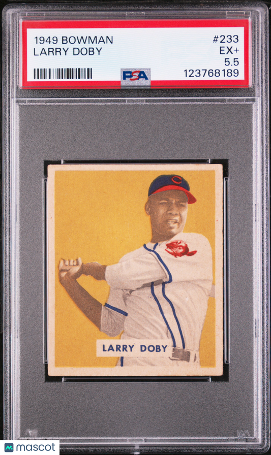 1949 Bowman Larry Doby #233 PSA 5.5