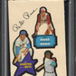 1968 Topps Action All-Star Stickers E. Kranepool P. Rose W. Horton PSA 4