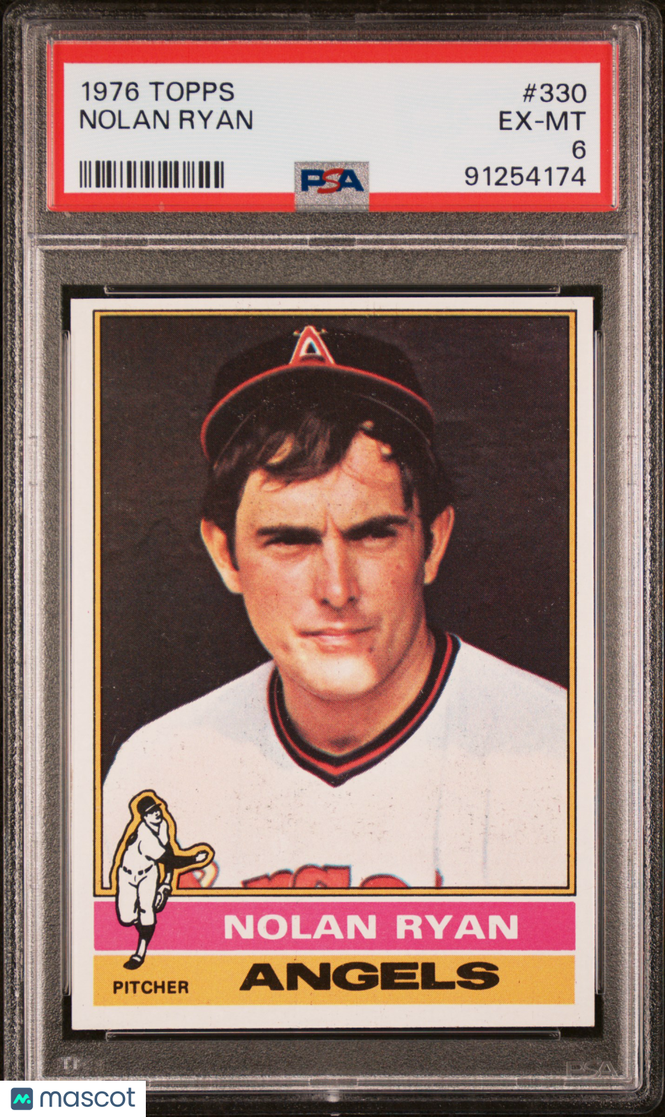 1976 Topps Nolan Ryan #330 PSA 6