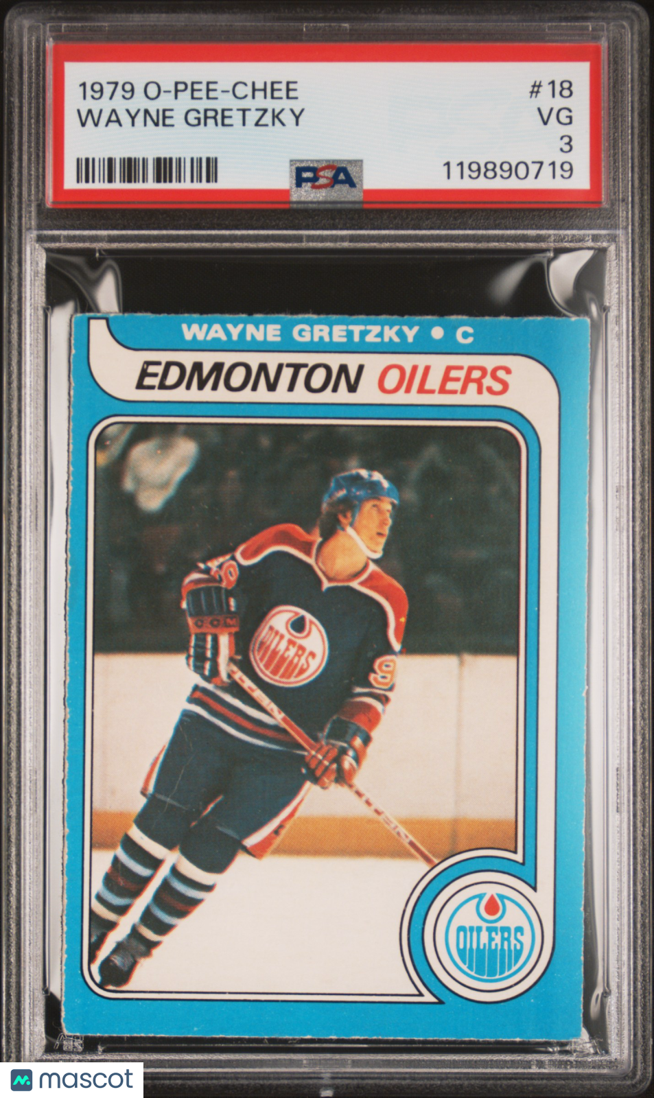 1979 O-Pee-Chee Wayne Gretzky #18 PSA 3