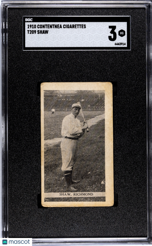 1910 Contentnea Cigarettes (T209) Shaw SGC 3