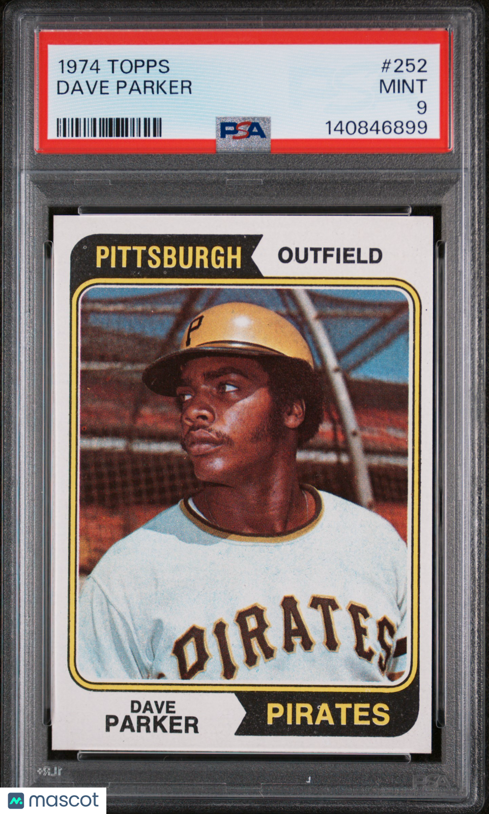 1974 Topps Dave Parker #252 PSA 9