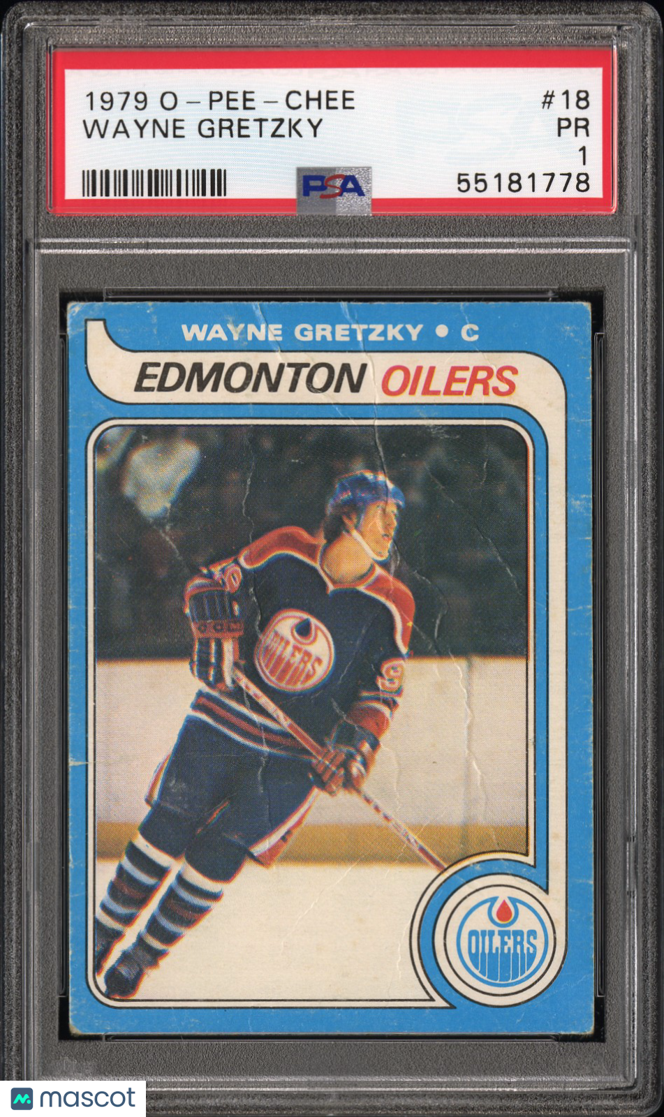 1979 O-Pee-Chee Wayne Gretzky #18 PSA 1