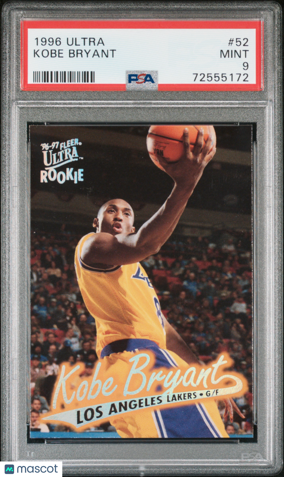 1996 Ultra Kobe Bryant #52 PSA 9
