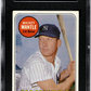 1969 Topps Mickey Mantle #500 White Letters SGC 5