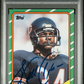 1986 Topps Walter Payton #11 PSA 7 Auto 10