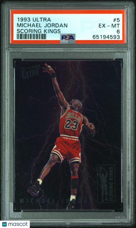 1993 Ultra Scoring Kings Michael Jordan #5 PSA 6