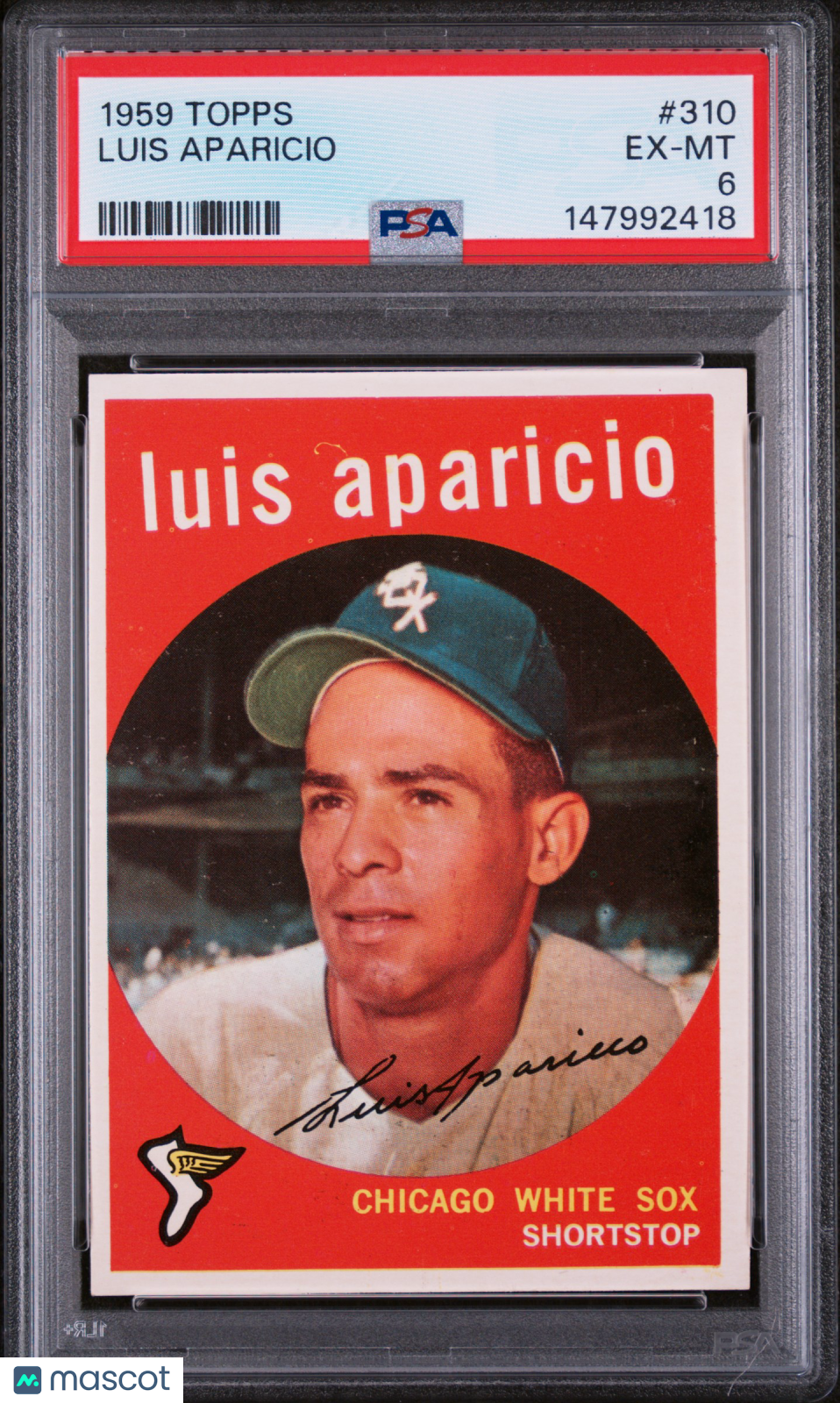 1959 Topps Luis Aparicio #310 PSA 6