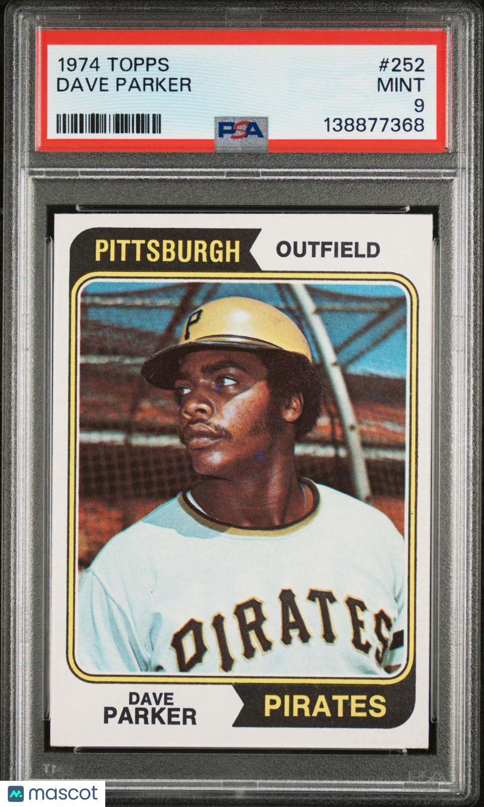 1974 Topps Dave Parker #252 PSA 9
