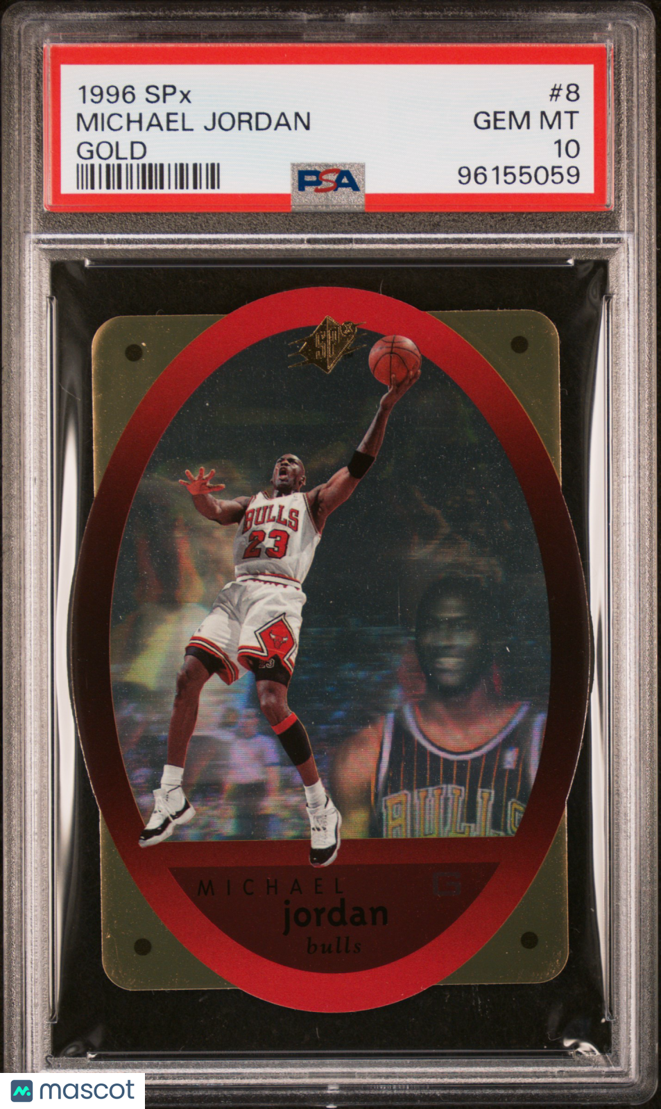 1996 SPX Michael Jordan #8 Gold PSA 10