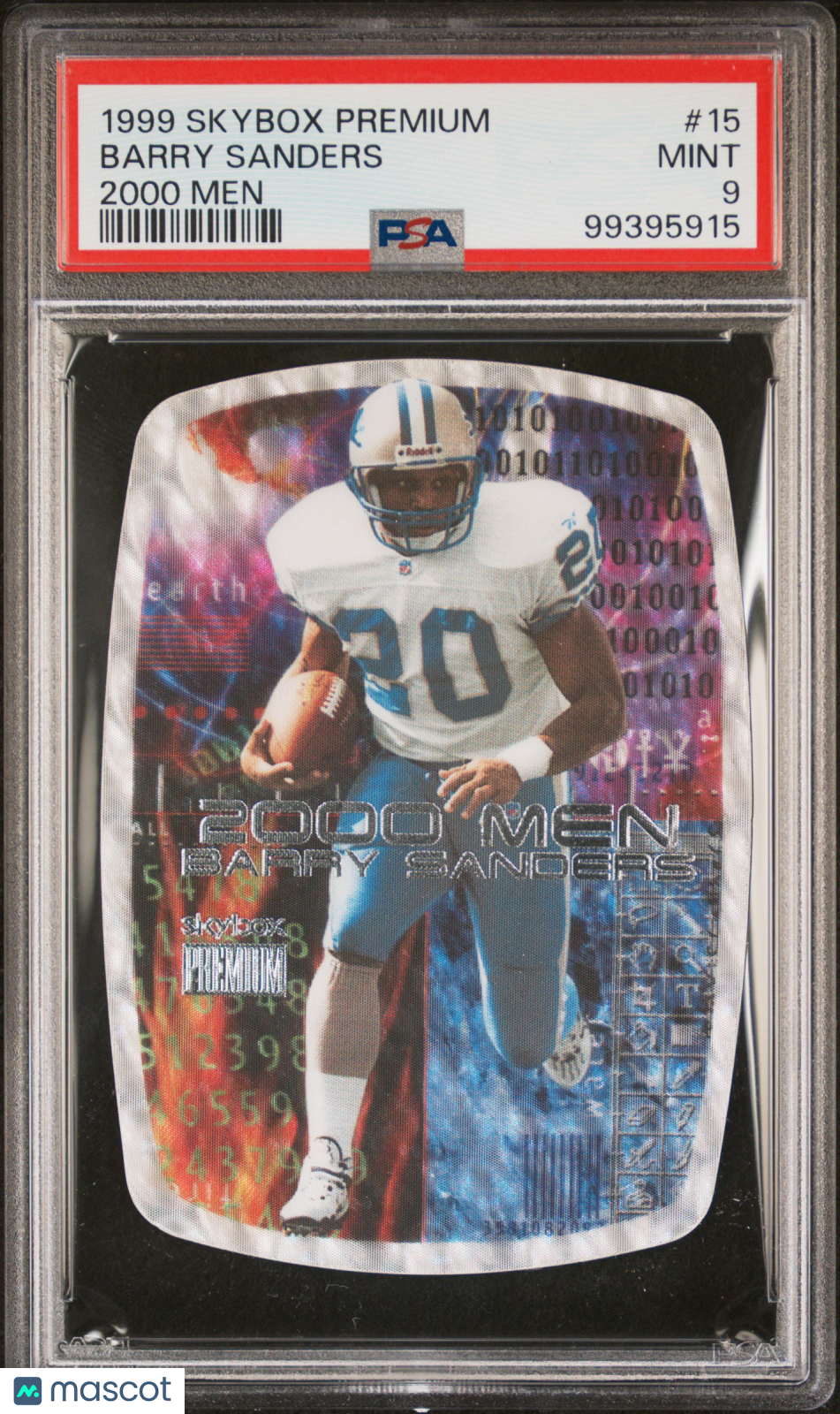 1999 Skybox Premium 2000 Men Barry Sanders #15 PSA 9