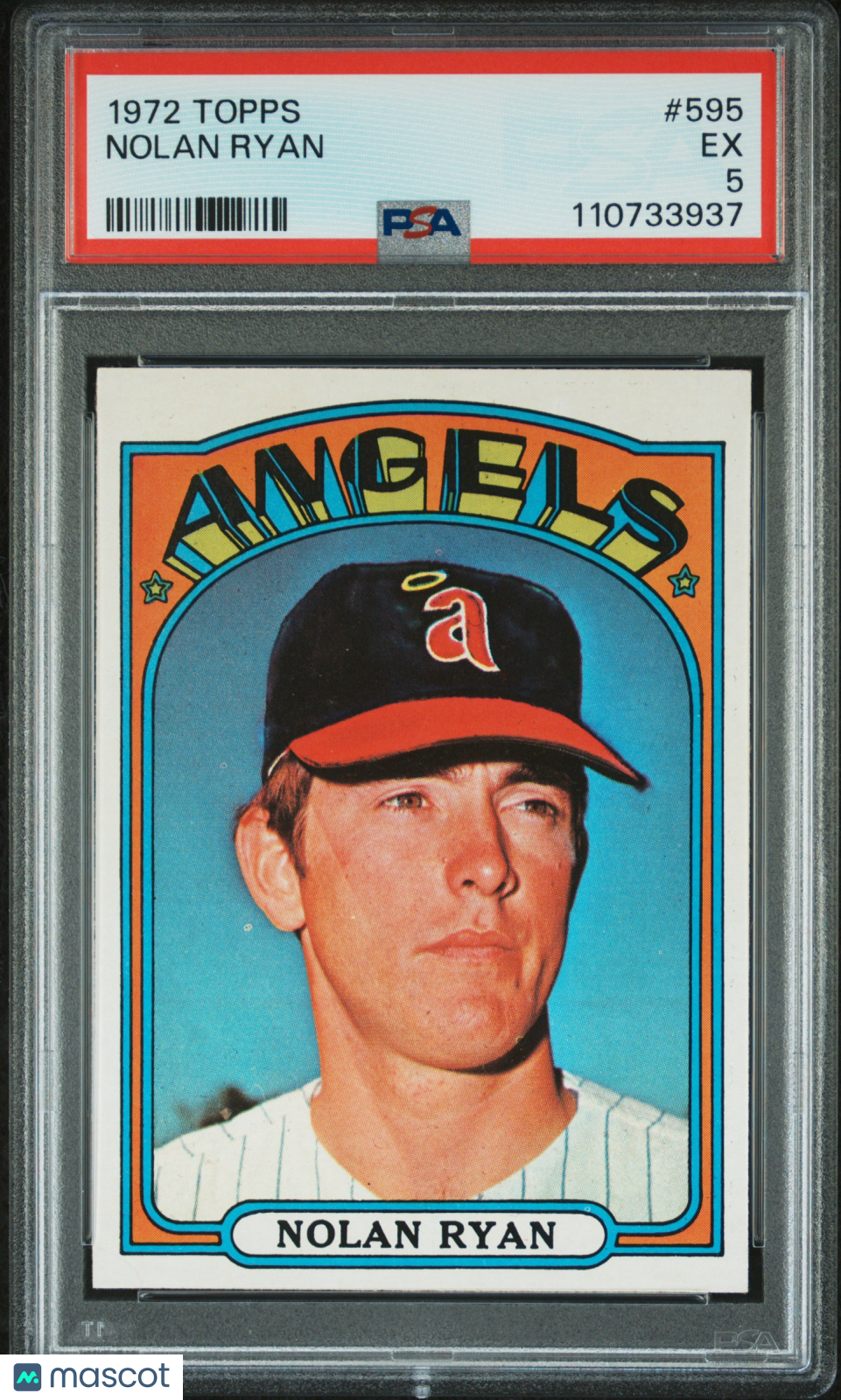1972 Topps Nolan Ryan #595 PSA 5
