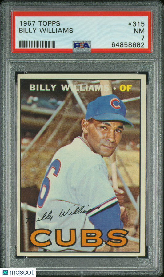 1967 Topps Billy Williams #315 PSA 7