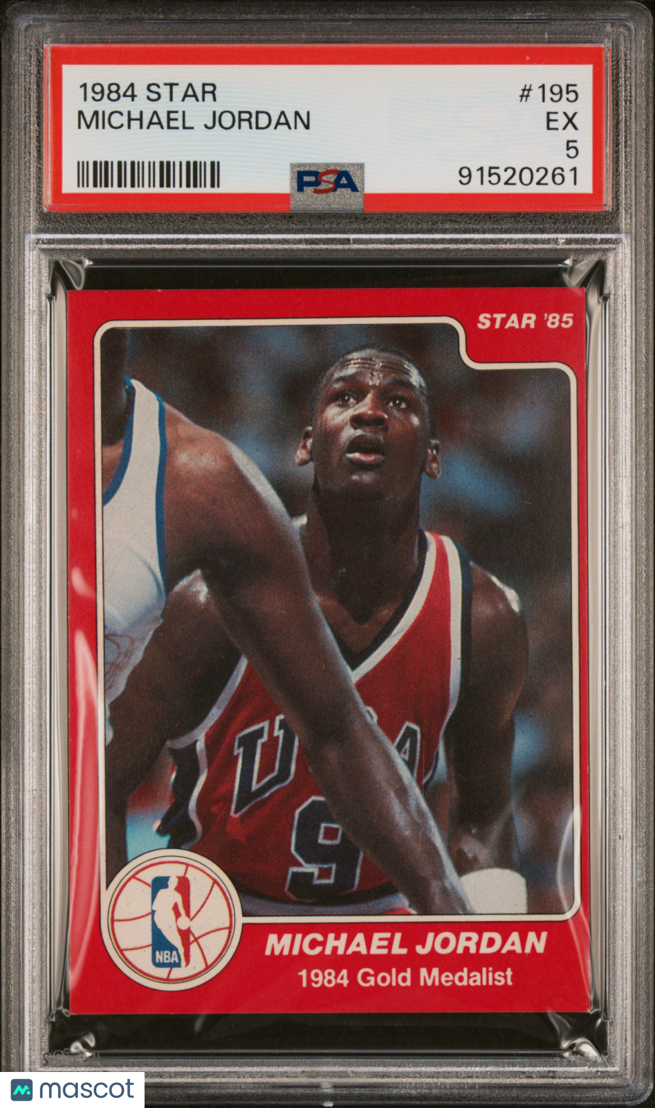 1984 Star Michael Jordan #195 PSA 5