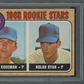 1968 O-Pee-Chee Mets Rookies #177 J. Koosman N. Ryan PSA 8