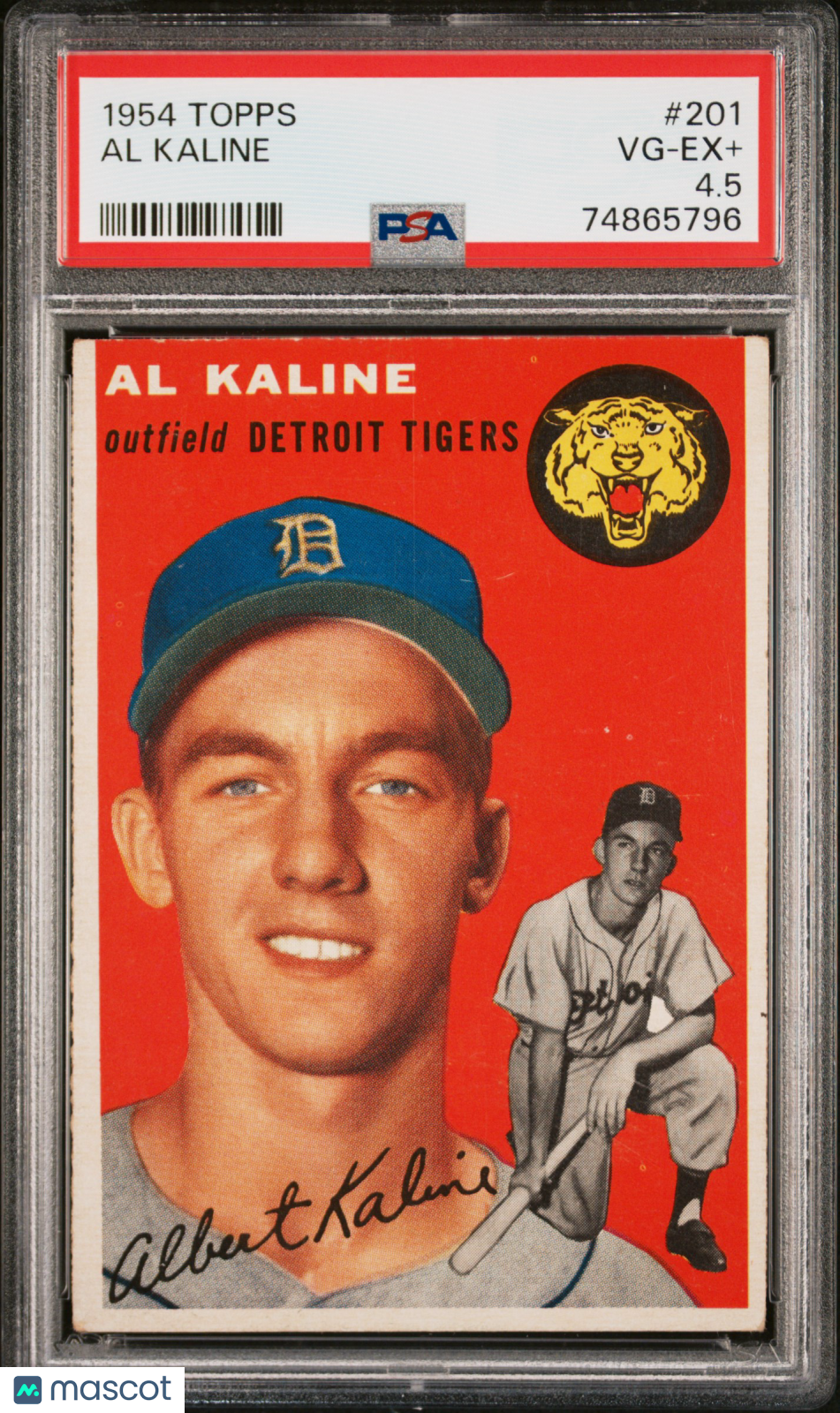 1954 Topps Al Kaline #201 PSA 4.5