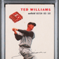 1954 Wilson Franks Ted Williams PSA 3
