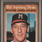 1962 Topps Warren Spahn #399 All Star PSA 8.5