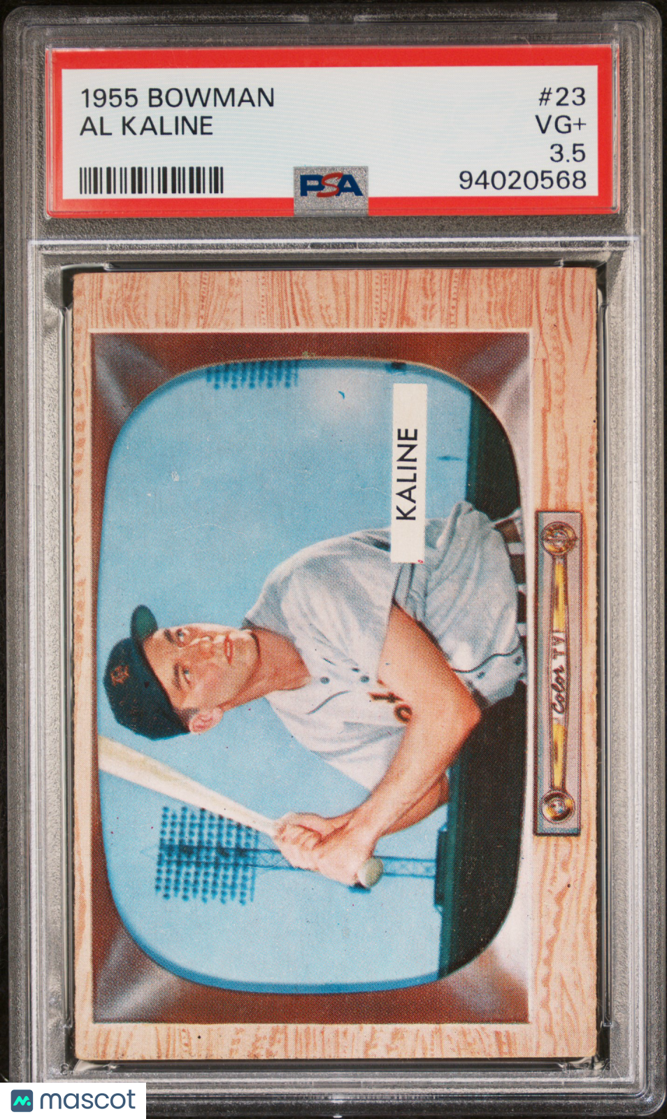 1955 Bowman Al Kaline #23 PSA 3.5