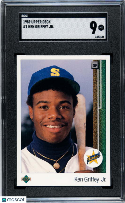1989 Upper Deck Ken Griffey JR. #1 SGC 9