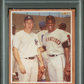 1962 Topps Managers' Dream #18 M. Mantle W. Mays PSA 4