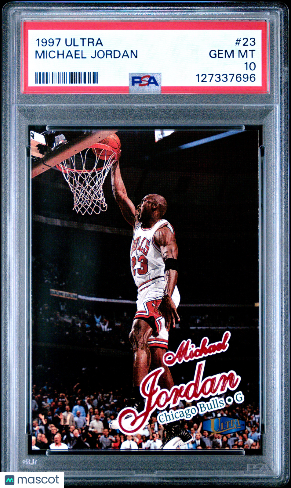 1997 Ultra Michael Jordan #23 PSA 10