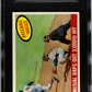 1959 Topps Musial Raps Out 3,000th Hit #470 Baseball Thrills SGC 8
