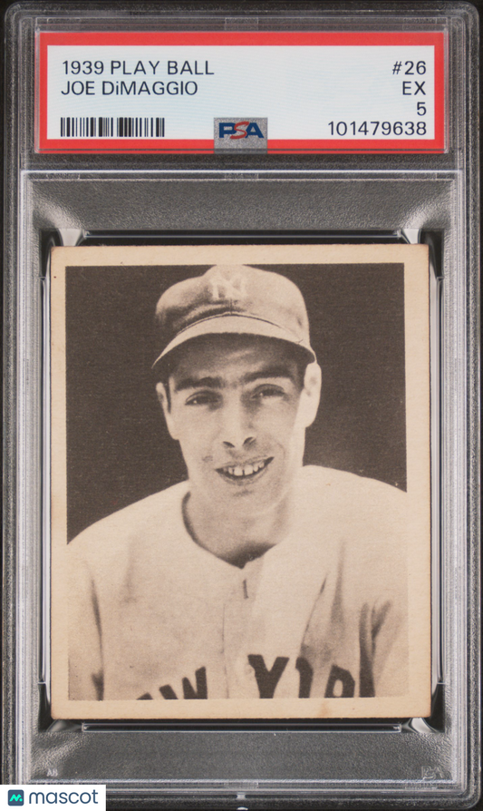 1939 Play Ball Joe Dimaggio #26 PSA 5
