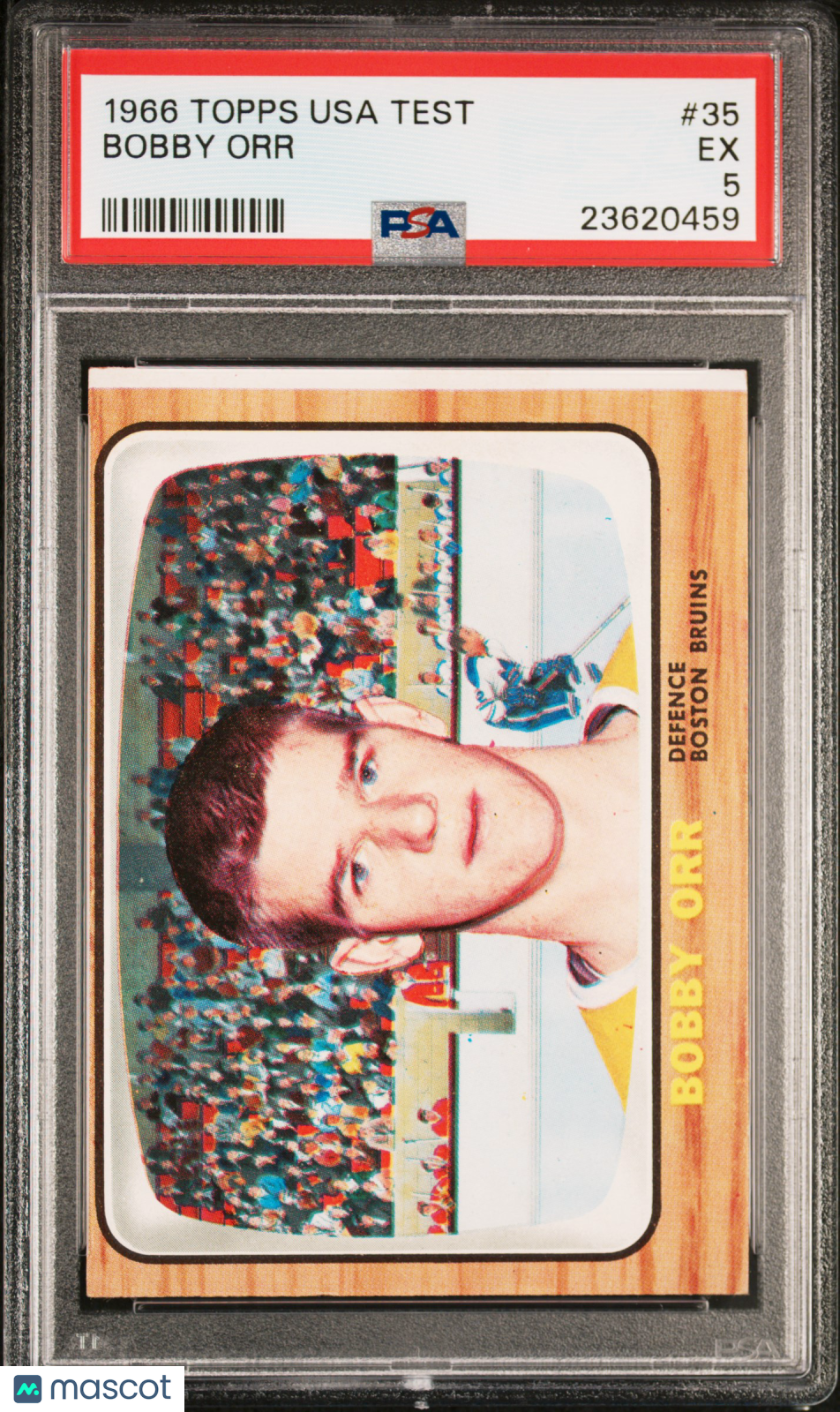 1966 Topps Usa Test Bobby Orr #35 PSA 5