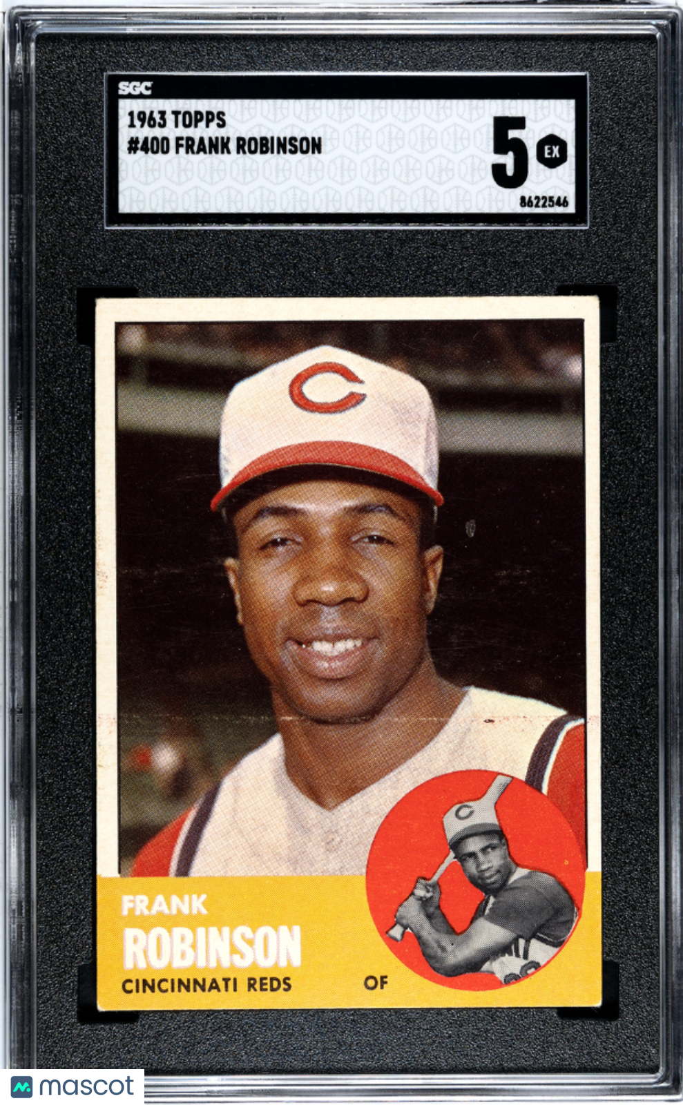 1963 Topps Frank Robinson #400 SGC 5