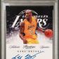 2012 Panini Prestige Distinctive Ink Kobe Bryant #2 PSA A Auto 10