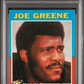 1971 Topps Joe Greene #245 PSA 5 Auto 9